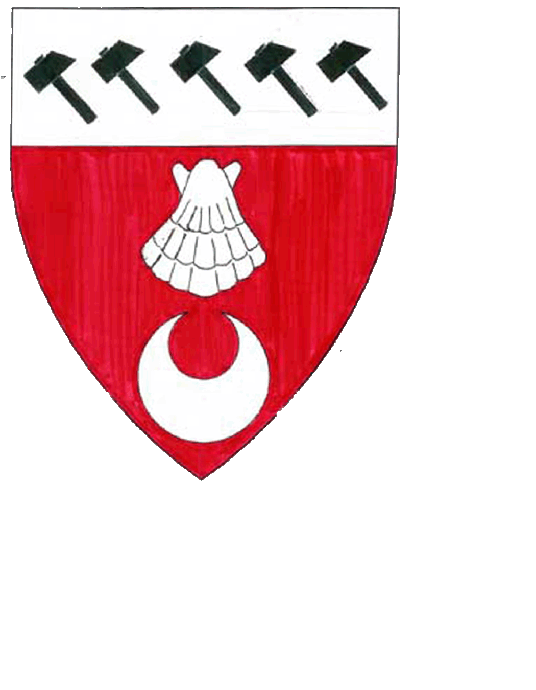 The arms of Meave Douglass